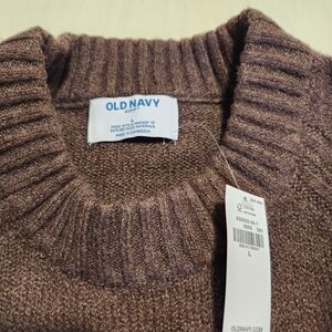 Old Navy Women's Chestnut Brown Crewneck Sweater